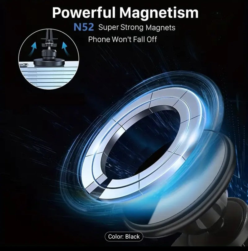 MagSafe Magnetic Wireless Car Phone Holder – For iPhone 12–16 Series