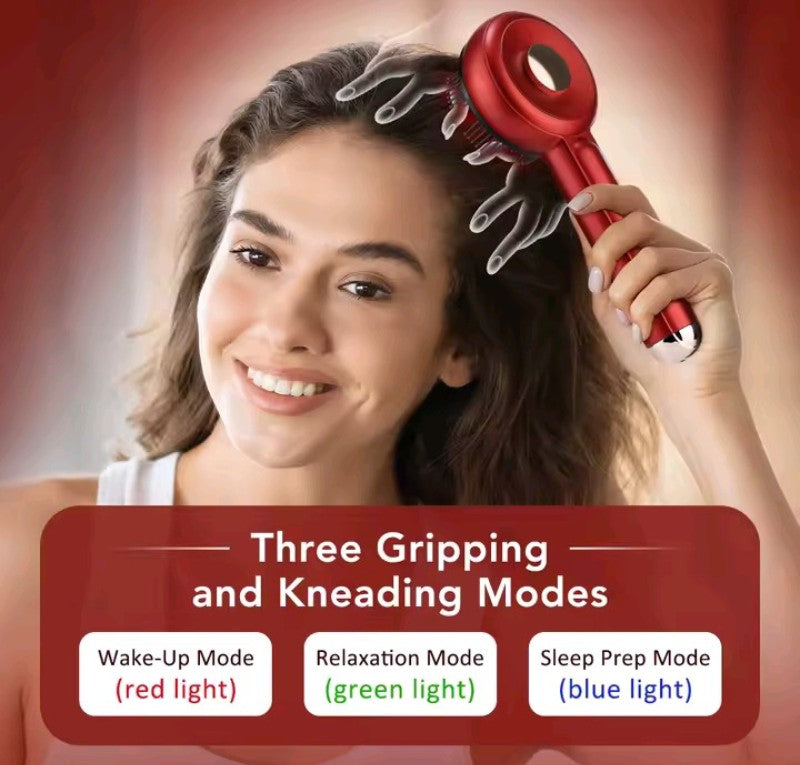 Electric Scalp Massager Comb - Hair Growth Therapy