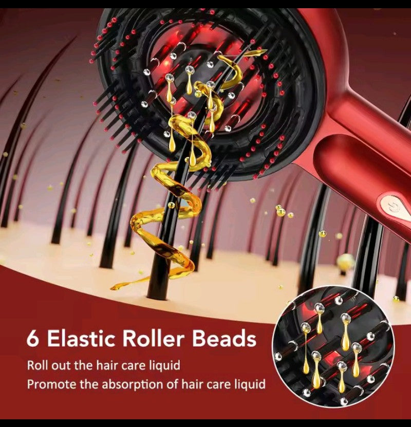 Electric Scalp Massager Comb - Hair Growth Therapy