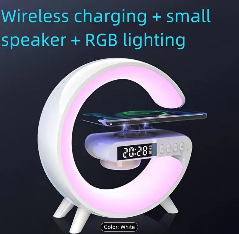 Galaxy Glow Wireless Charging Alarm Clock