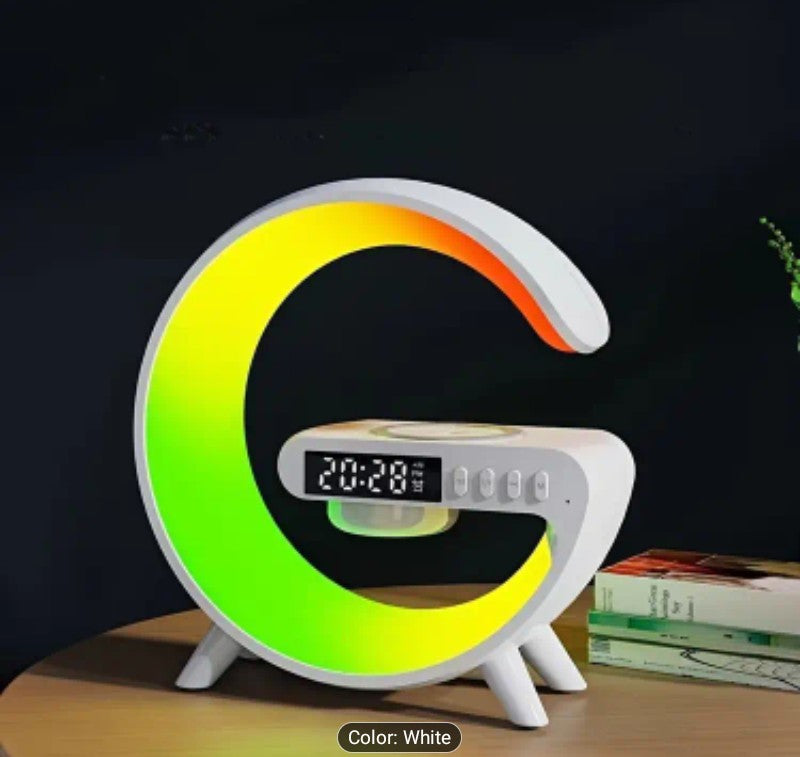 Galaxy Glow Wireless Charging Alarm Clock