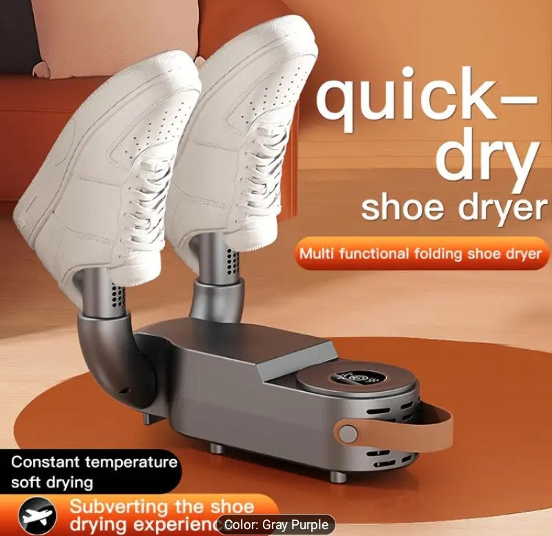 Electric Shoe Dryer-Fast Heating, Deodorizing & Sterilizing (Foldable)