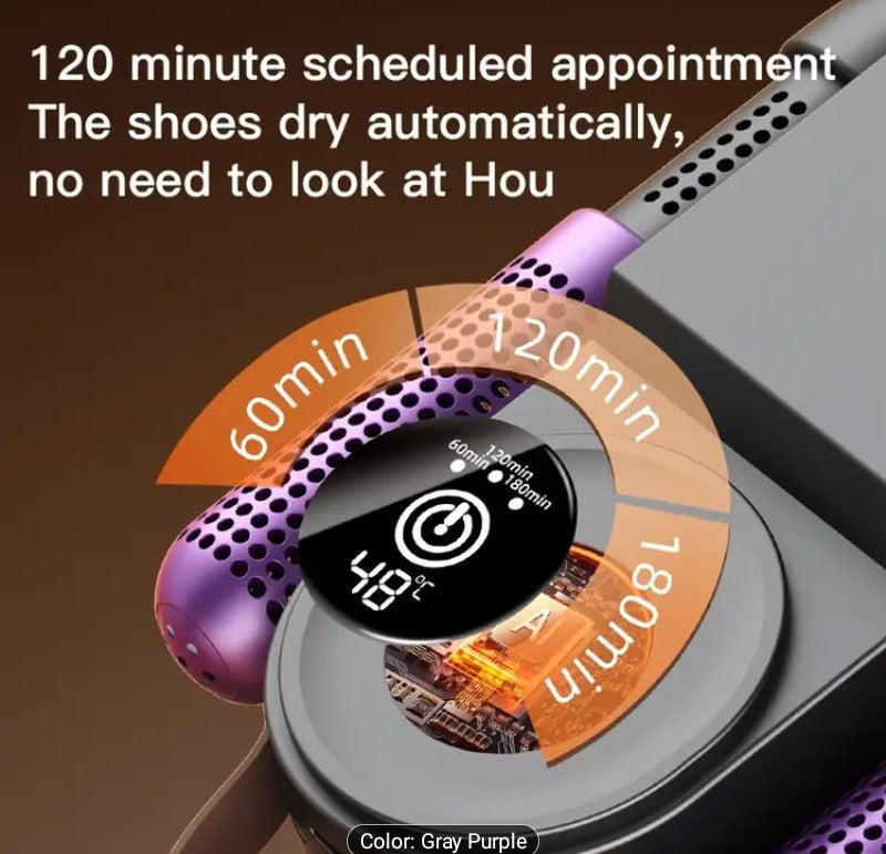 Electric Shoe Dryer-Fast Heating, Deodorizing & Sterilizing (Foldable)