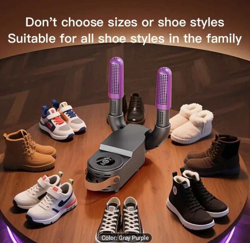 Electric Shoe Dryer-Fast Heating, Deodorizing & Sterilizing (Foldable)