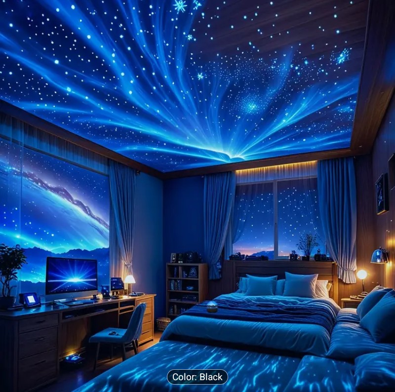 Aurora Galaxy LED Projector-Sky-Room Atmosphere Light