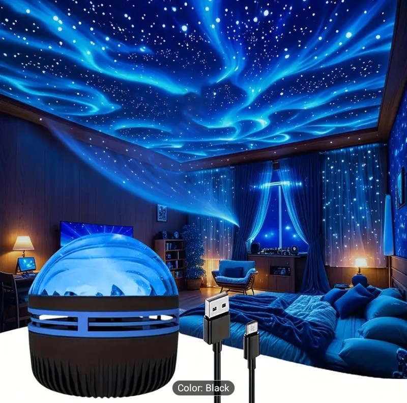 Aurora Galaxy LED Projector-Sky-Room Atmosphere Light