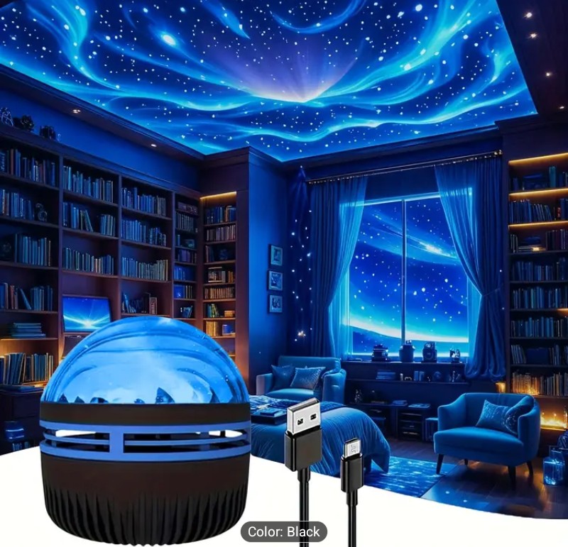 Aurora Galaxy LED Projector-Sky-Room Atmosphere Light