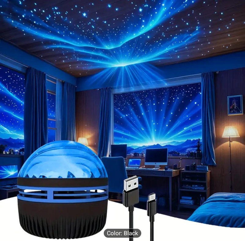 Aurora Galaxy LED Projector-Sky-Room Atmosphere Light