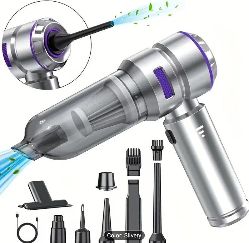 4-in-1 Portable Handheld Vacuum Cleaner (16KPa Power Suction)