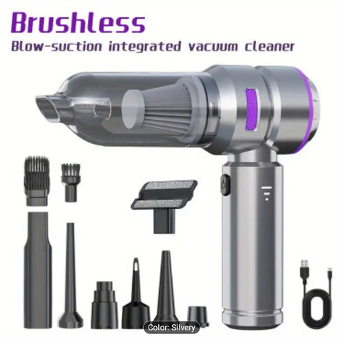 4-in-1 Portable Handheld Vacuum Cleaner (16KPa Power Suction)