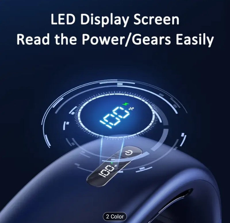 Portable USB Neck Fan - Hands- Free Cooling