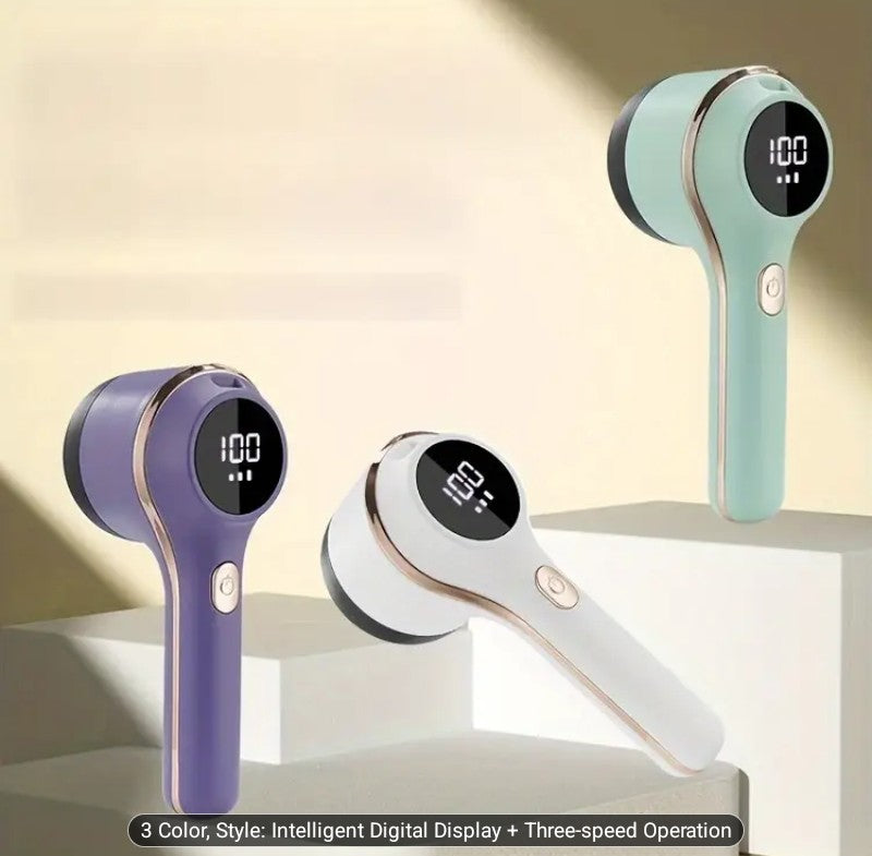 Electric Lint Remover with Digital Display - Restore Clothes Instantly