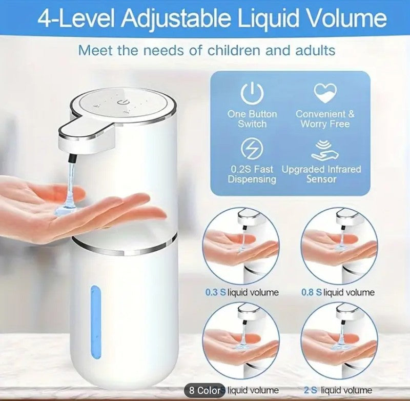 Automatic Touchless Foaming Soap Dispenser - USB Rechargeable (400ml)