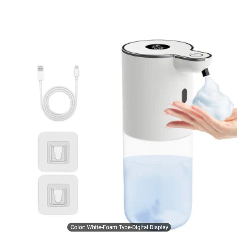 Automatic Touchless Foaming Soap Dispenser - USB Rechargeable (400ml)