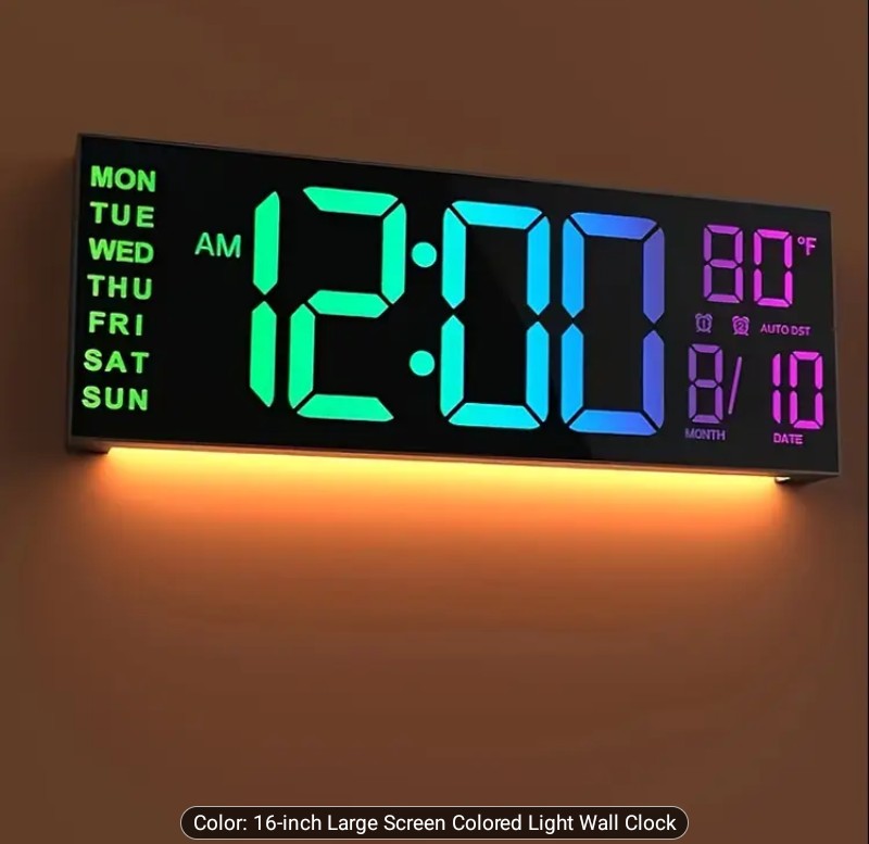 Automatic Wall Clock - Smart Effortless Style
