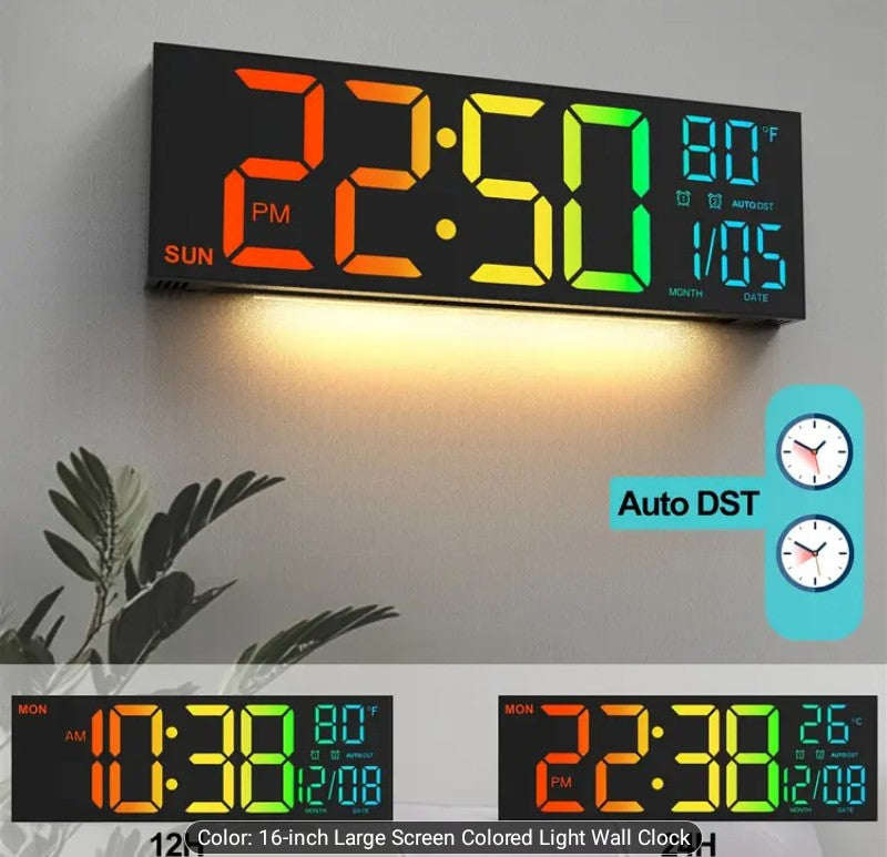 Automatic Wall Clock - Smart Effortless Style
