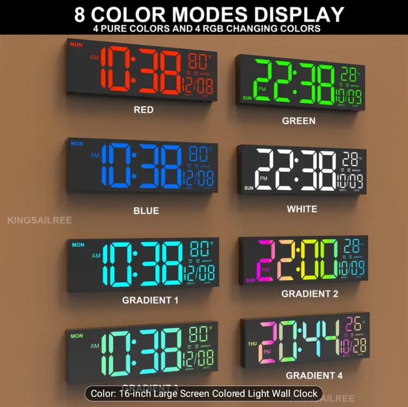 Automatic Wall Clock - Smart Effortless Style