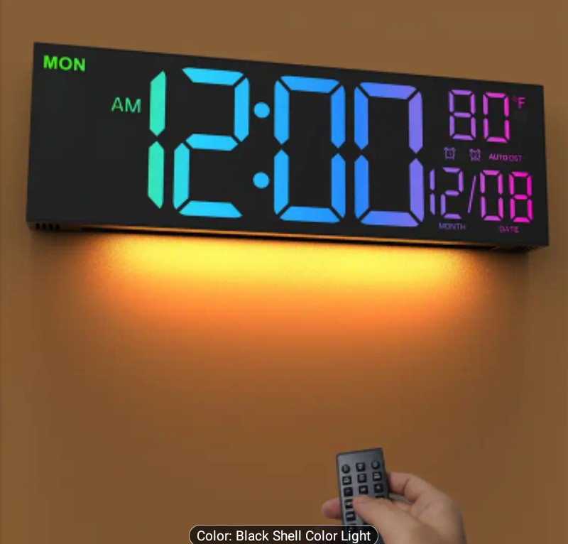 Automatic Wall Clock - Smart Effortless Style