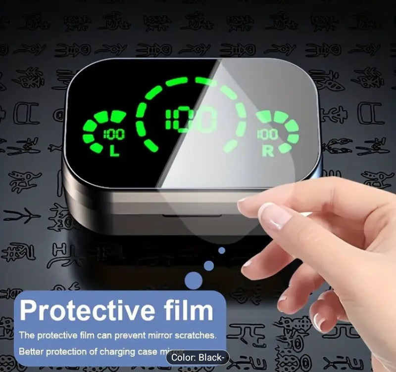 Wireless Bluetooth Earbuds with Power Bank Charging Case (LED Display)