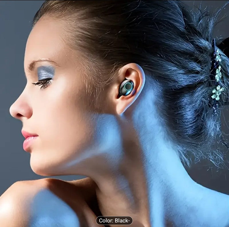 Wireless Bluetooth Earbuds with Power Bank Charging Case (LED Display)