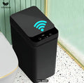 Smart Sensor Touchless Trash Can (Matt Black)